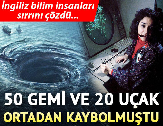 50 gemi ve 20 uçak bir anda ortadan kaybolmuştu... Bermuda şeytan üçgeninin  Sırrını çözdüler