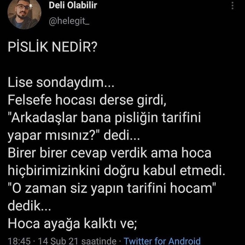 PİSLİK NEDİR?