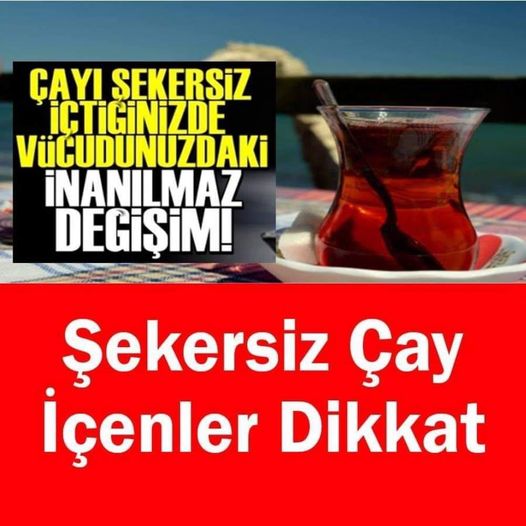 Çayı Şekersiz İçenlerin Vücudunda Bunlar Oluyor !