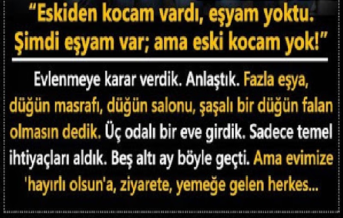 “Elalem ne der?” kaygısının hazin sonu…