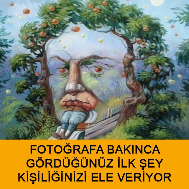 Fotoğrafa Bakınca Gördüğünüz İlk Şey Kişiliğinizi Ele Veriyor