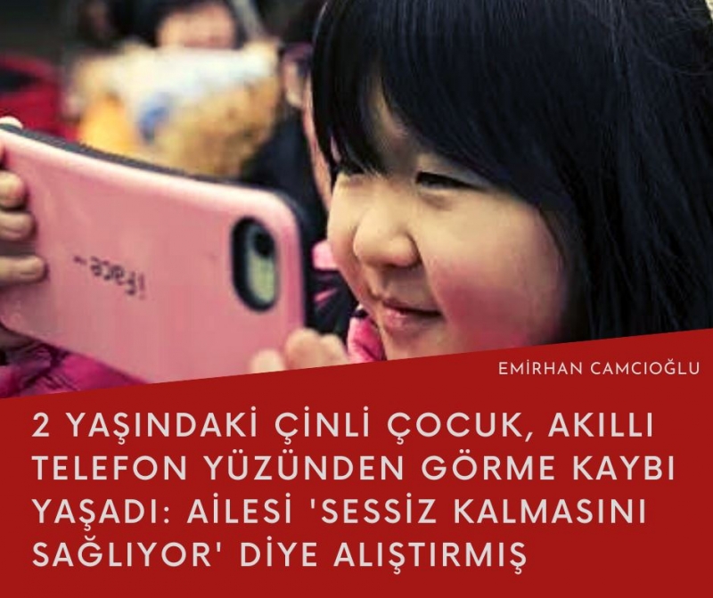 2 Yaşındaki Çocuk, Uzun Süre Kullandığı Akıllı Telefonun Ekranı Yüzünden Görme Kaybı Yaşadı