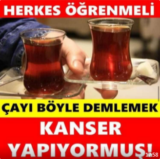 Çayı Sakın Böyle Demlemeyin!