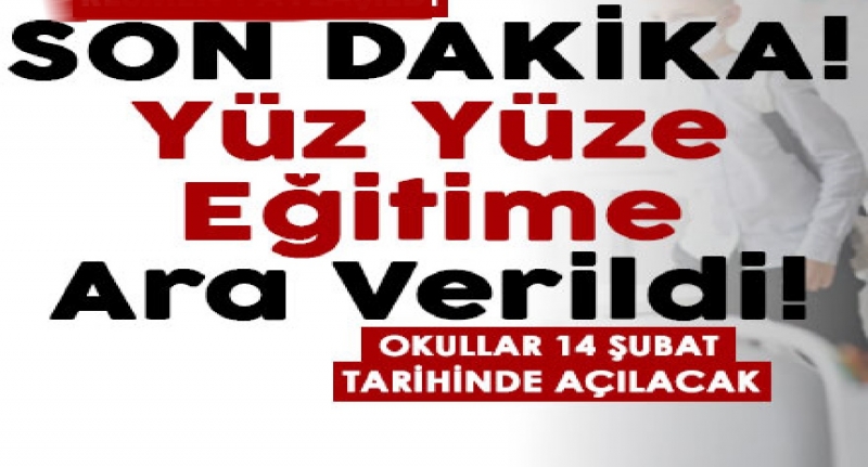Bir İlimizde 14 Şubat'a Kadar Okullar Tatil Edildi