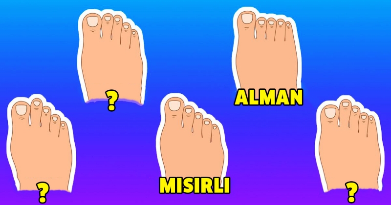 Ayak Şeklinize Göre Kökeninizi Öğrenin