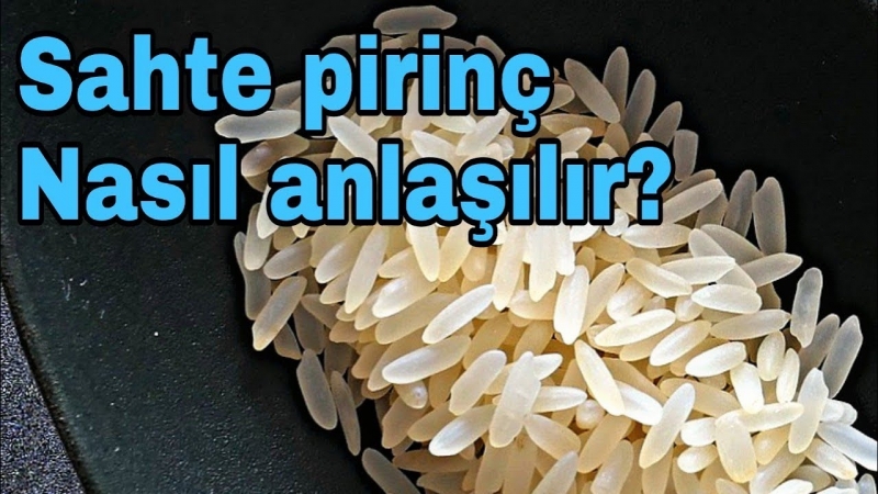 Pirinç diye plastik yediriyorlar! Sahte pirinç nasıl anlaşılır?