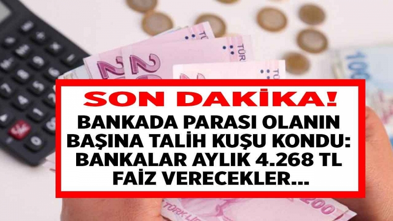 Bankada Parası Olanın Başına Talih Kuşu Kondu!