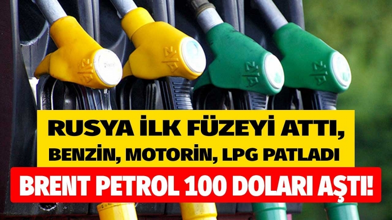 Rusya İlk Füzeyi Attı, Akaryakıt Fiyatları Patladı