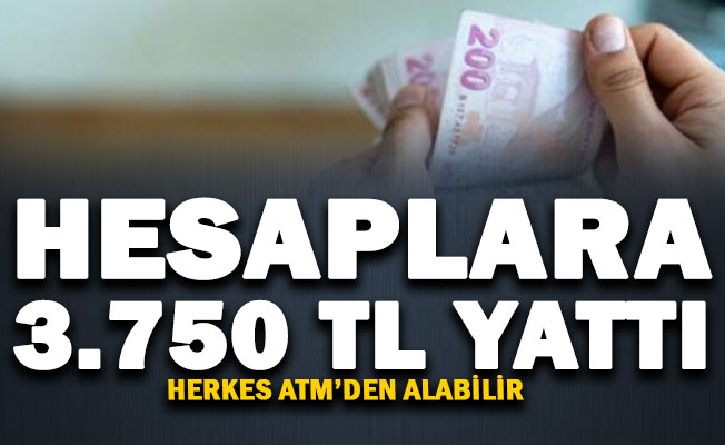 Maaş alan emeklinin hesabına ekstra 3.750 TL yatırıldı! Tüm emekliler parasını ATM’den alabilir