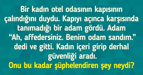 Zekânızı Test Edecek Kafa Karıştırıcı Bilmece