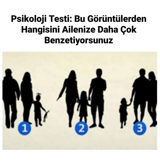 Aile Psikoloji Testi, Bu Resimlerden Hangisini Sizin Ailenize Daha Çok Benzetiyorsunuz