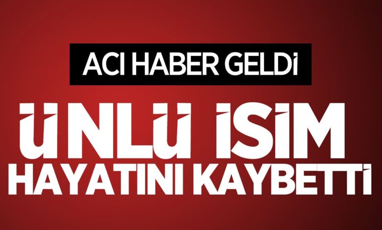 Son Dakika: Ünlü Oyuncu Evinde Ölü Bulundu