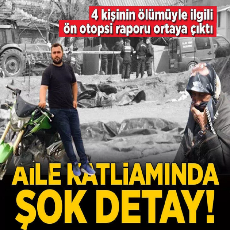 Edirne'de 4 kişinin öldüğü aile katliamında şoke eden detaylar ortaya çıktı. Bakın katliamın gerçek sebebi neymiş