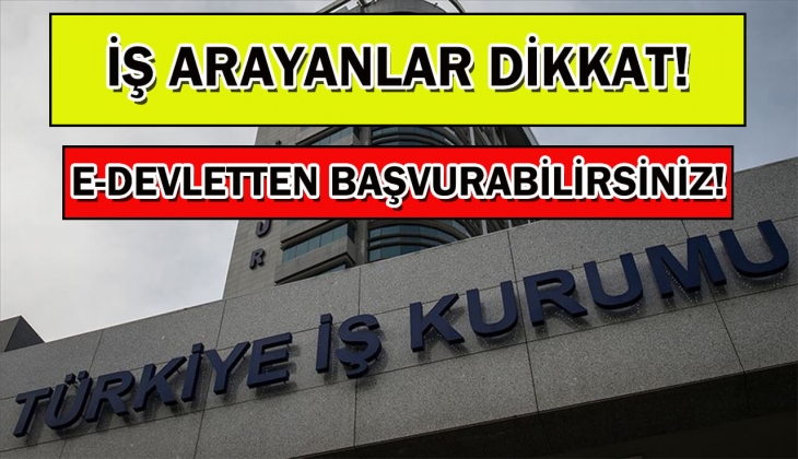 En az ilkokul mezunu 100 binden fazla personel alınacak! 18- 60 yaş arası herkes E-devlet'ten başvurabilir!