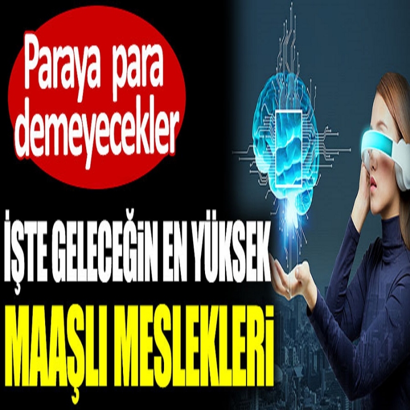 Geleceğin En Yüksek Maaşlı Meslekleri Belli Oldu: Bu Meslekler Para Basacak