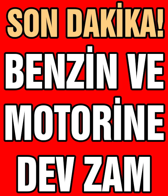 Akaryakıta dev zam geliyor! Bu gece yarısı olmadan deponuzu fulleyin. 1 Haziran zam olup yağacak