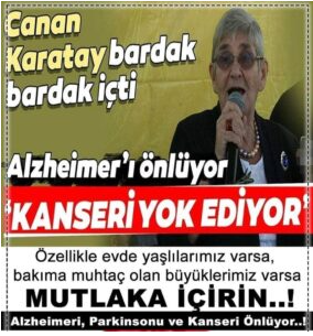 Canan Karatay Kanseri Ve Alzheimer Önleyici Besin