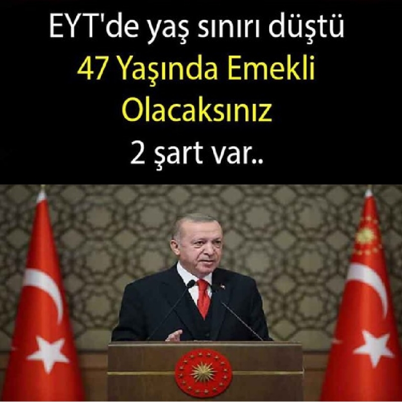 EYT'de yaş sınırı düştü! 47 yaşında emekli olacaksınız 2 şart var..