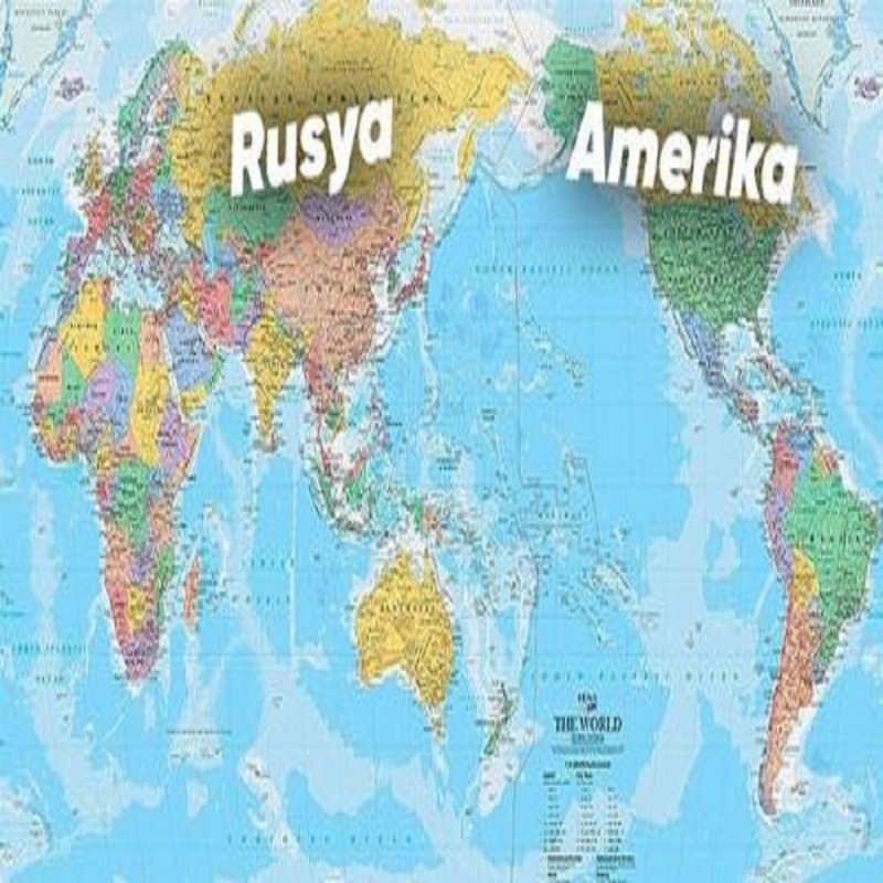 Dünya Haritasında Amerika Neden Sağda Değil de Solda Yer Alıyor? İşte İlginç Nedeni!