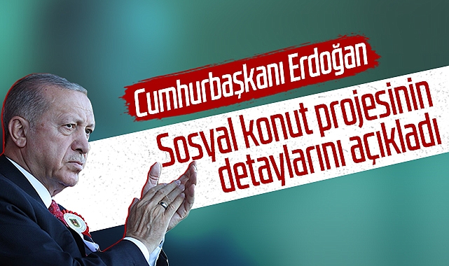 Cumhurbaşkanı Erdoğan açıkladı! Sosyal konut projesinde 2+1 ve 3+1 konutların taksitleri belli oldu!