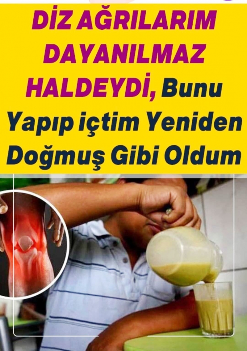 Özellikle Gece ağrısı çok oluyordu.. Diz ağrısına birebir çözüm