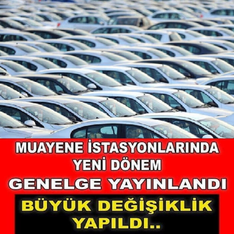 Araç muayenesi yaptıracaklar dikkat!