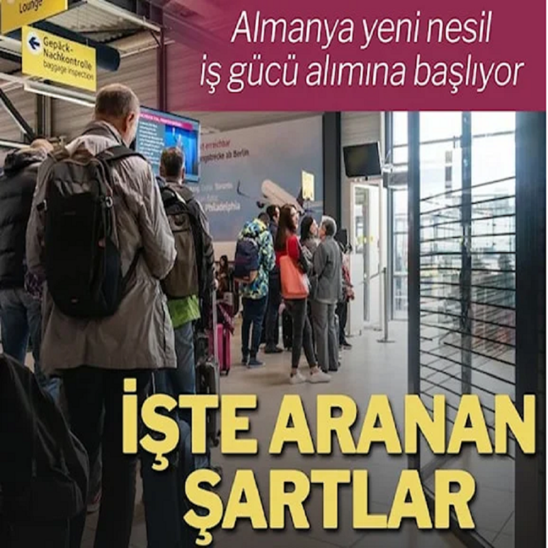 Almanya Çok Sayıda İşçi Alımı Yapacak. İşte Başvuru Şartları!