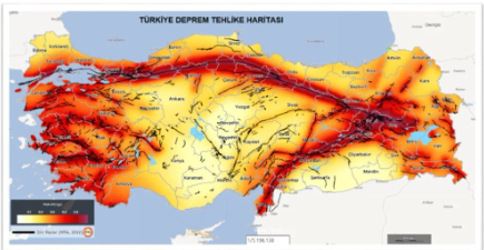 Türkiye deprem risk haritası: Türkiye'deki fay hatları neler, Doğu Anadolu fay hattı nereden geçiyor?