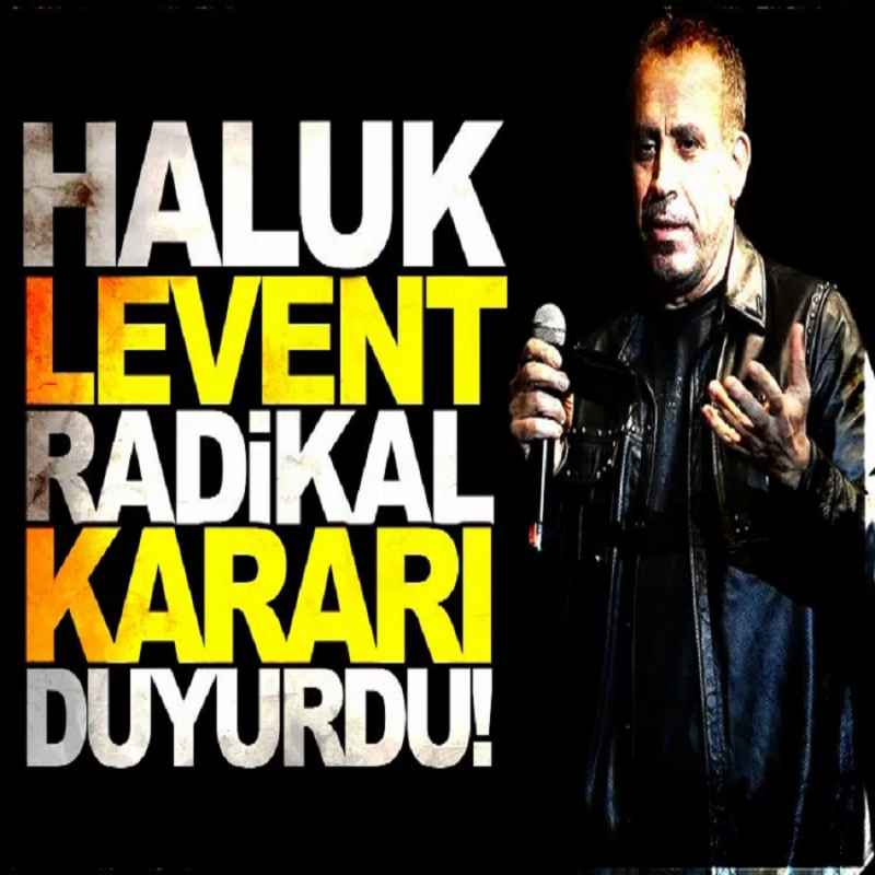 Ahbap'ın kurucusu Haluk Levent'ten radikal karar!