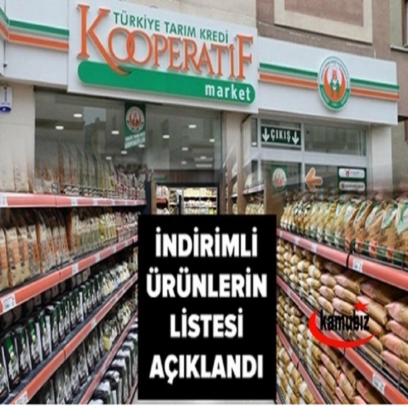 Tarım Kredi Kooperatif Market yeni indirimli ürünler listesi belli oldu (25-28 Şubat güncel indirimli ürünler kataloğu yayınlandı)