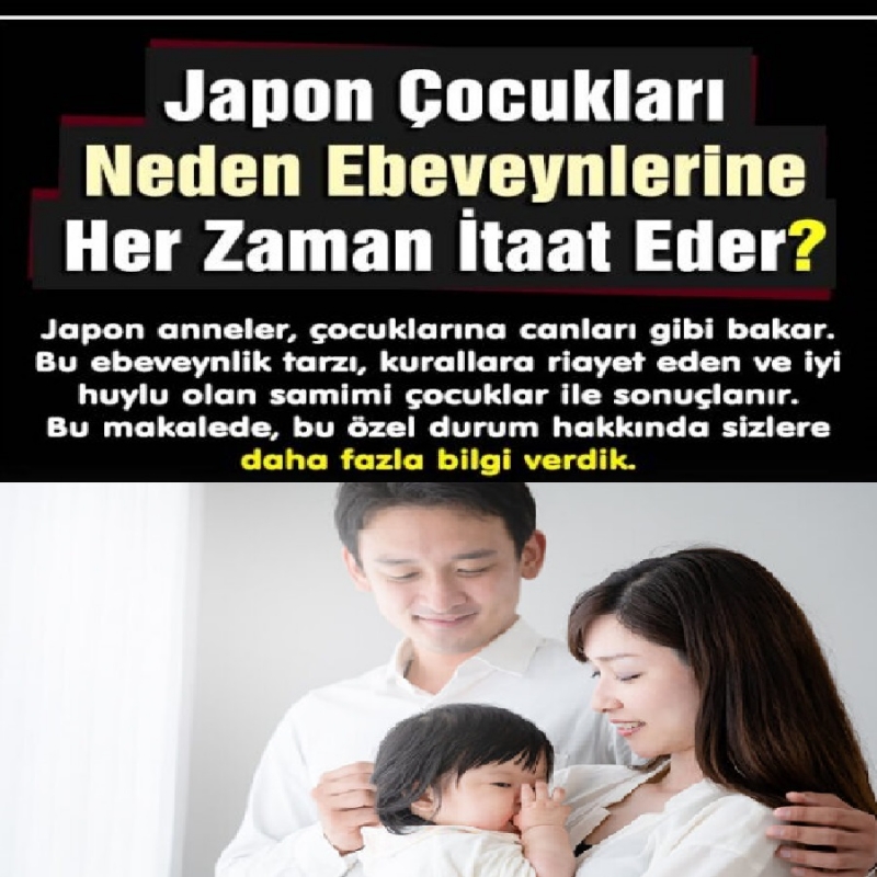 Japon Çocukları Neden Ebeveynlerine Her Zaman İtaat Eder?