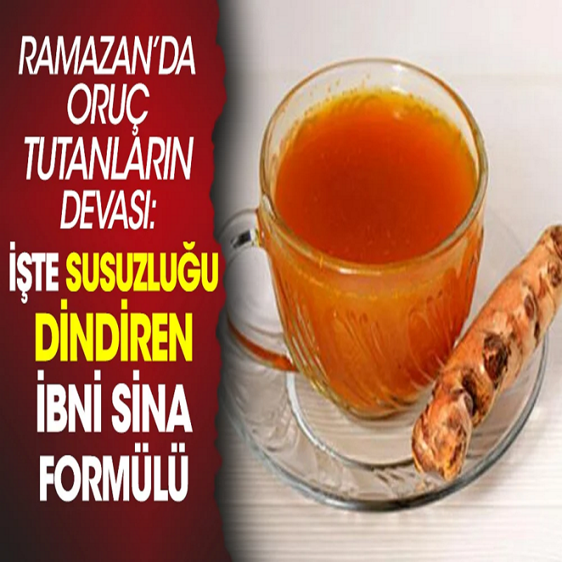 İbn-i Sina'nın özel reçetesi olan bu şerbet tarifi ile Ramazan boyunca açlık ve susuzluk yaşamayacaksınız!