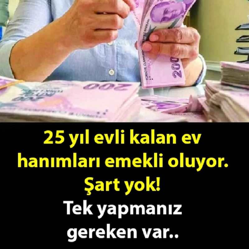 Ev hanımlarına büyük müjde!