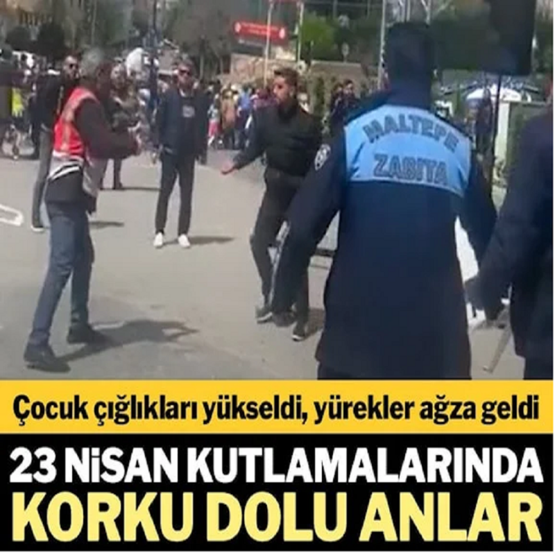 23 Nisan kutlamalarında korku dolu anlar