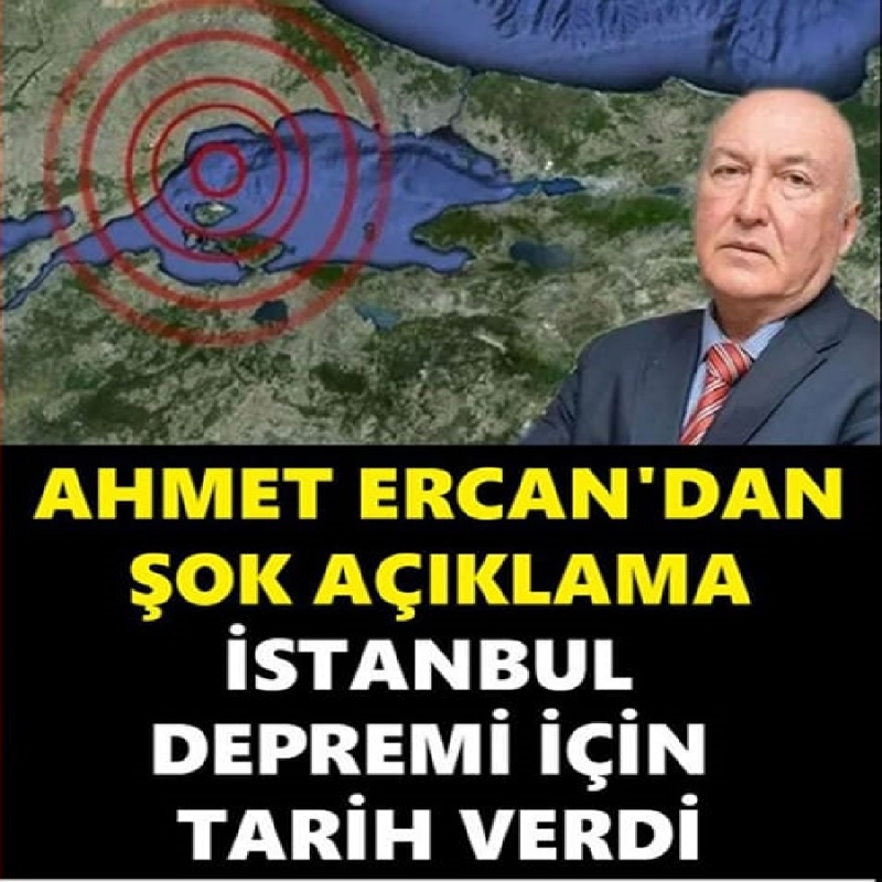 Ahmet Ercan Tarih Vererek İstanbul Depremi İçin Uyardı