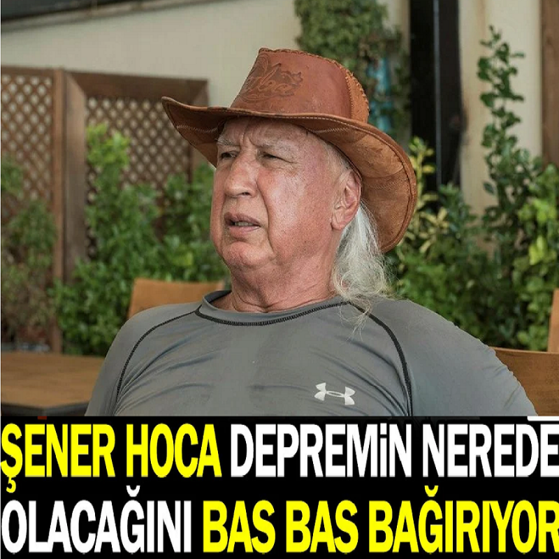 Şener Üşümezsoy depremin nerede olacağını açıkladı. Aynı fayın 2 ucunda stres var