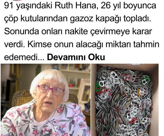 91 Yaşındaki Ruth Hana, Akıllara durgunluk veren bir yaşam yaşadı