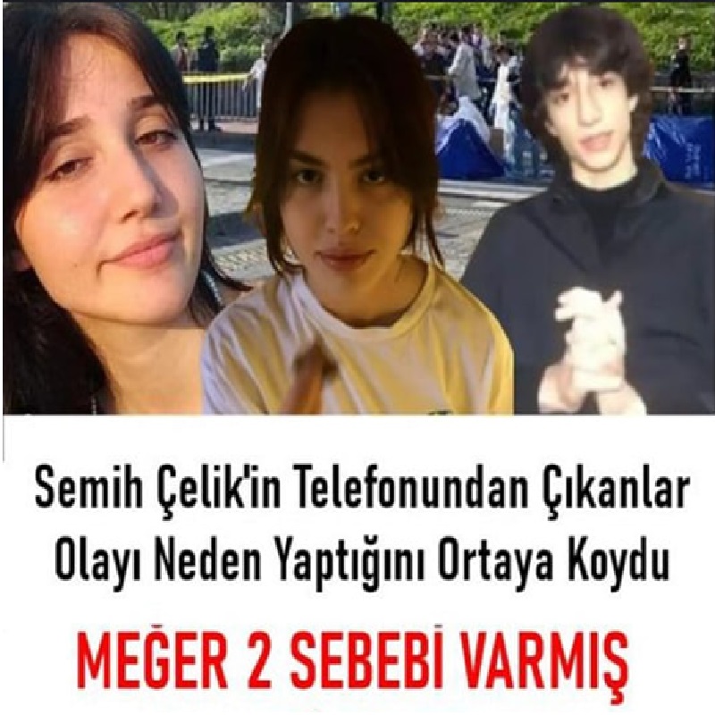 Semih Çelik'in telefonunda da yer alan detay