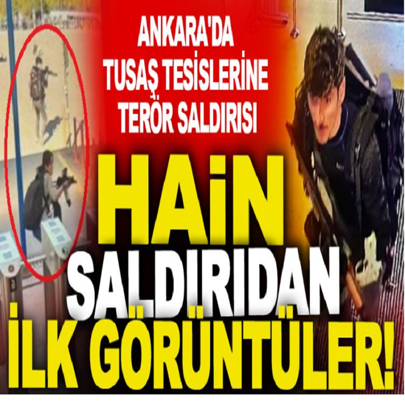 TUSAŞ tesisine terör saldırısı sonrasında, çok sayıda şehidimiz ve yaralımız var