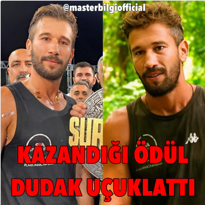 Survivor 2025’in Şampiyonu Adem'in Kazandığı Ödül Dudak Uçuklattı.