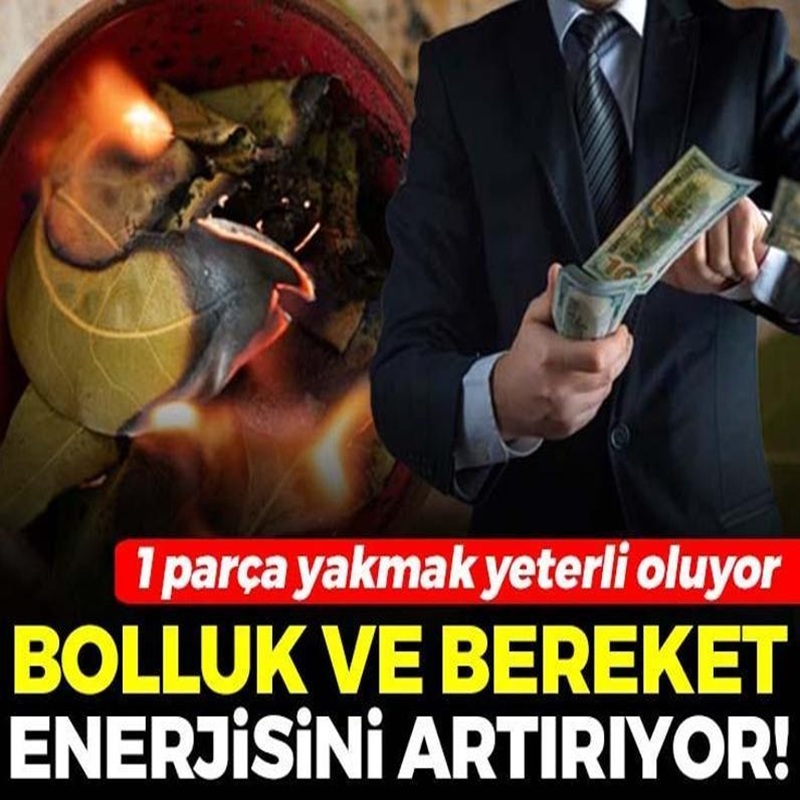 Bolluk ve bereket enerjisini mıknatıs gibi çekiyor! Bir parça yakmak yeterli oluyor: Çil çil para yağdırıyor