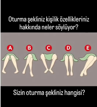 Oturma şekliniz kişilik özellikleriniz hakkında neler söylüyor? Sizin oturma şekliniz hangisi?