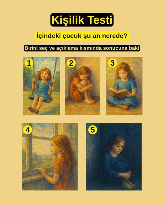 Kişilik Testi; İçindeki Çocuk Şuan Nerede?
