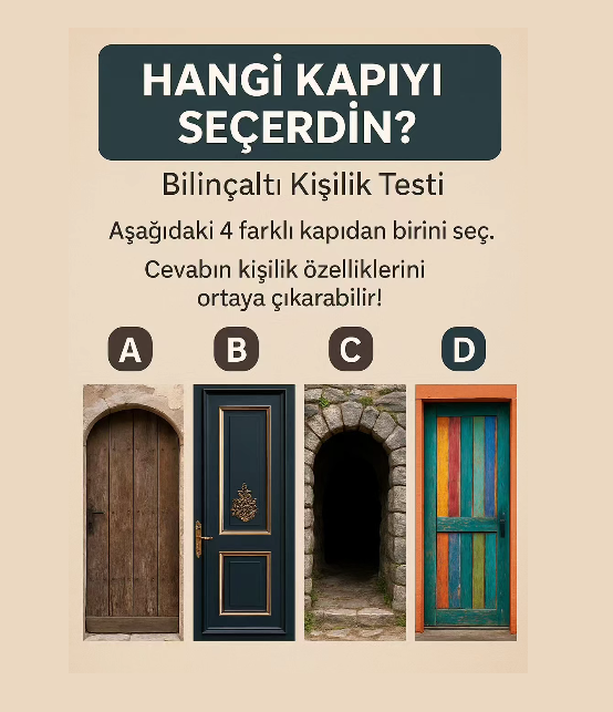 HANGİ KAPIYI SEÇERDİN?