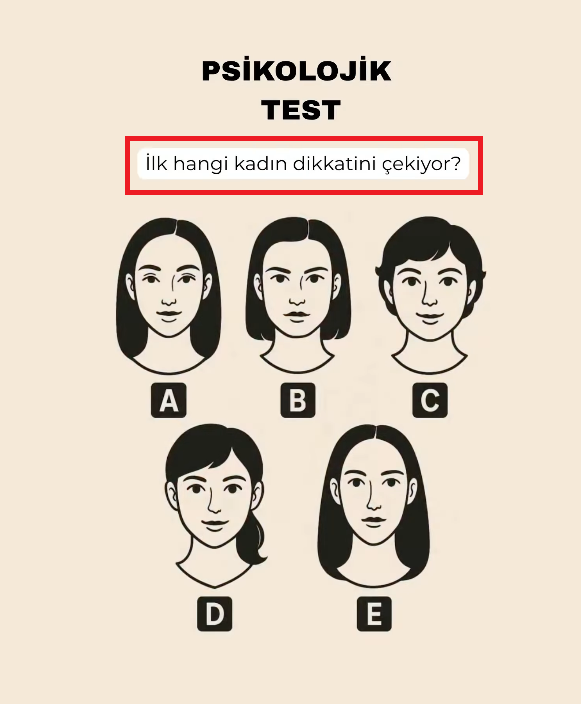 PSİKOLOJİK TEST: YÜZ TİPİNE GÖRE PSİKOLOJİ TESTİ