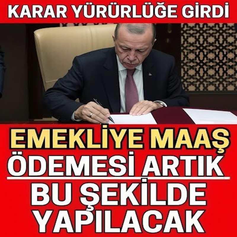 Emekli Maaş Ödemesi Bu Şekilde Yapılacak