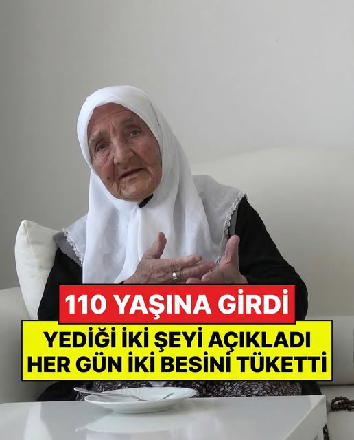 110 Yaşındaki Şemsi Nine’den Gençlere Hayat Dersi: İşte Asırlık Çınarın Sağlık Sırrı!