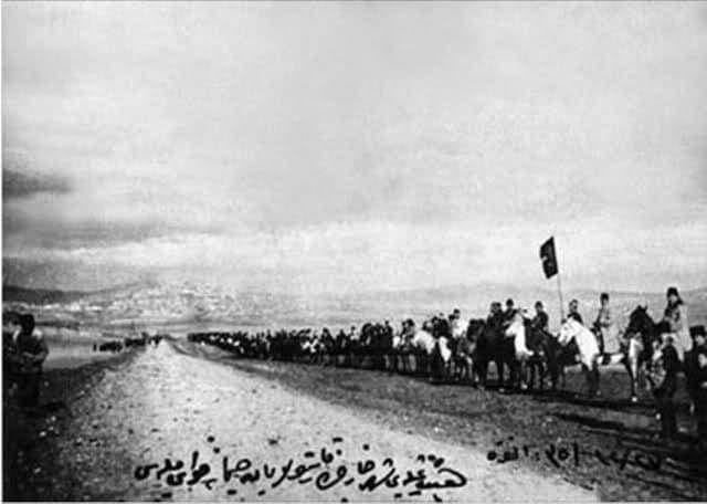 27 ARALIK 1919  ATATÜRK'Ü ANKARA'DA KARŞILAYAN SEYMENLER