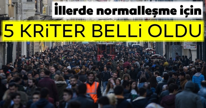 Corona Virüsü Salgınında normalleşme bu illerden başlayacak!