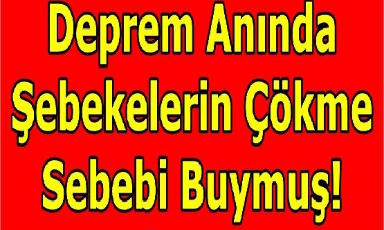 Deprem Esnasında Tüm Telefon Şebekelerinin Çökmesi Bu Yüzdenmiş: Sakın Yapmayın